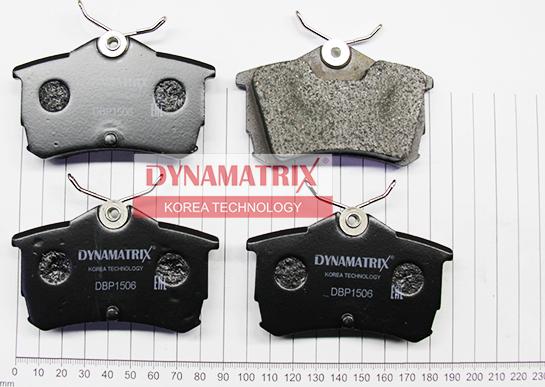 Dynamatrix DBP1506 - Гальмівні колодки, дискові гальма avtolavka.club