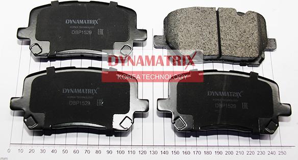 Dynamatrix DBP1529 - Гальмівні колодки, дискові гальма avtolavka.club