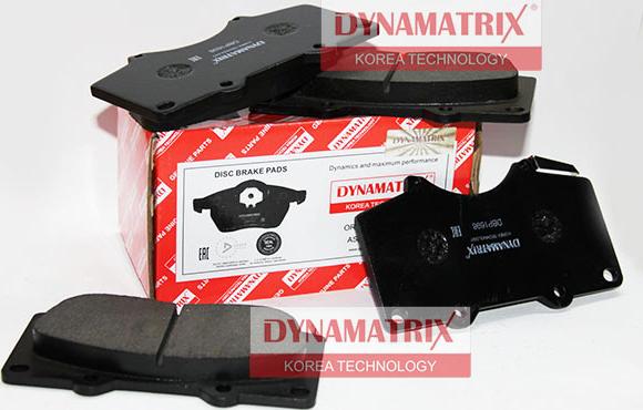 Dynamatrix DBP1698 - Гальмівні колодки, дискові гальма avtolavka.club