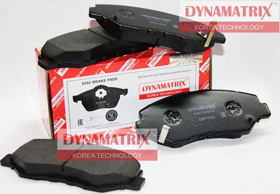 Dynamatrix DBP1658 - Гальмівні колодки, дискові гальма avtolavka.club