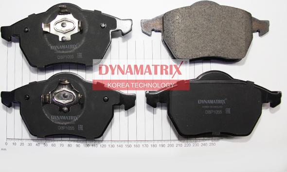 Dynamatrix DBP1055 - Гальмівні колодки, дискові гальма avtolavka.club