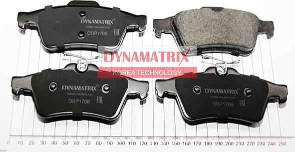 Dynamatrix DBP1766 - Гальмівні колодки, дискові гальма avtolavka.club