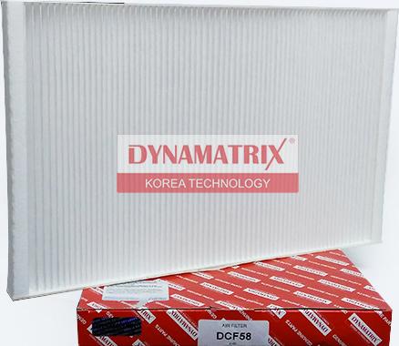 Dynamatrix DCF58 - Фільтр, повітря у внутрішній простір avtolavka.club