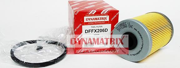 Dynamatrix DFFX206D - Паливний фільтр avtolavka.club