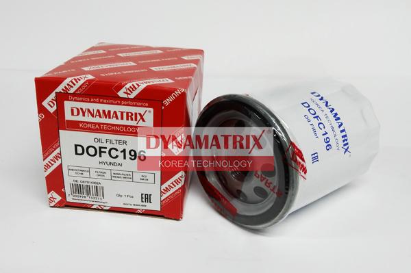 Dynamatrix DOFC196 - Масляний фільтр avtolavka.club