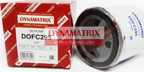 Dynamatrix DOFC295 - Масляний фільтр avtolavka.club
