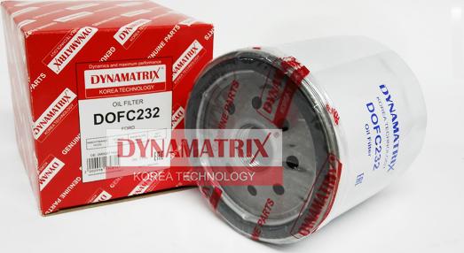 Dynamatrix DOFC232 - Масляний фільтр avtolavka.club