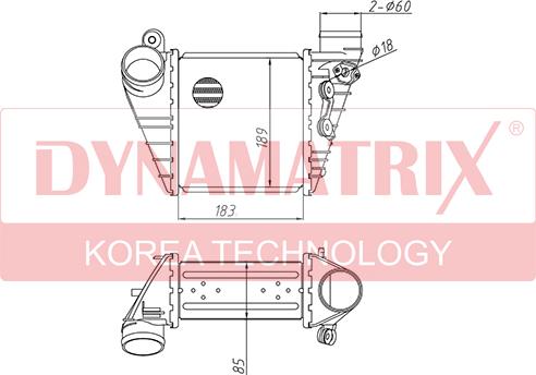 Dynamatrix DR96847 - Интеркулер avtolavka.club