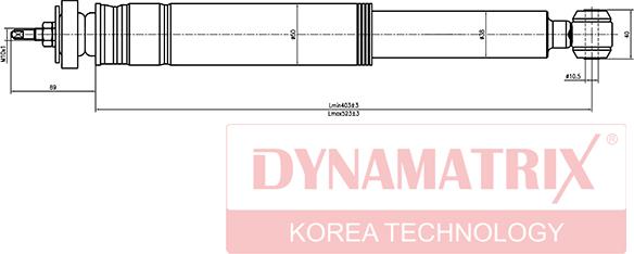 Dynamatrix DSA553185 - Амортизатор avtolavka.club