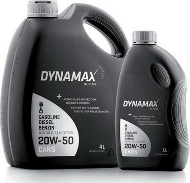 Dynamax SL PLUS 20W-50 - Моторне масло avtolavka.club