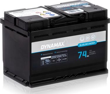 Dynamax 635519 - Стартерна акумуляторна батарея, АКБ avtolavka.club