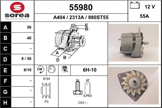 EAI 55980 - Генератор avtolavka.club