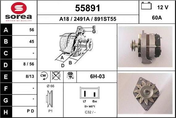 EAI 55891 - Генератор avtolavka.club