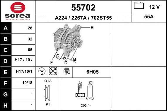 EAI 55702 - Генератор avtolavka.club