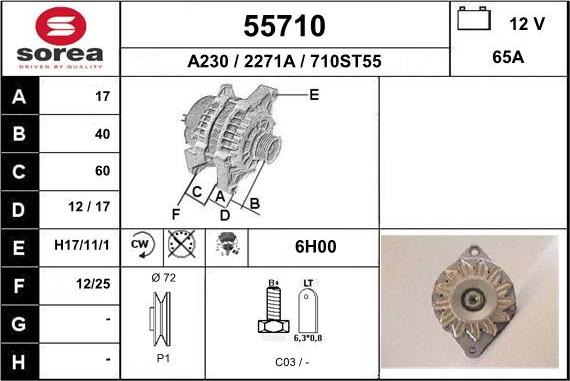 EAI 55710 - Генератор avtolavka.club