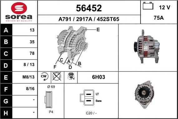 EAI 56452 - Генератор avtolavka.club