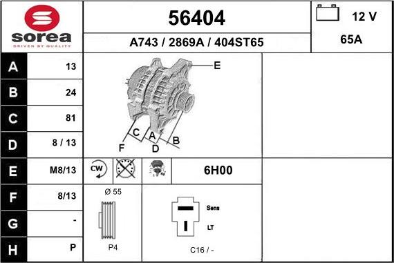 EAI 56404 - Генератор avtolavka.club