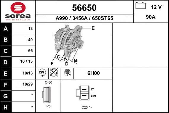 EAI 56650 - Генератор avtolavka.club