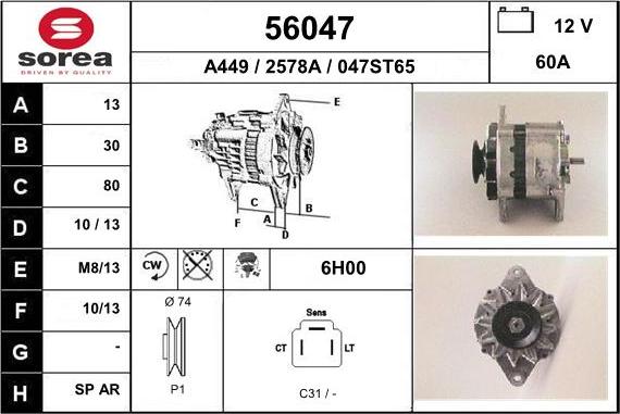 EAI 56047 - Генератор avtolavka.club