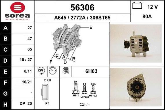 EAI 56306 - Генератор avtolavka.club