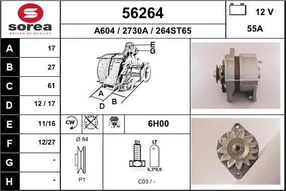 EAI 56264 - Генератор avtolavka.club