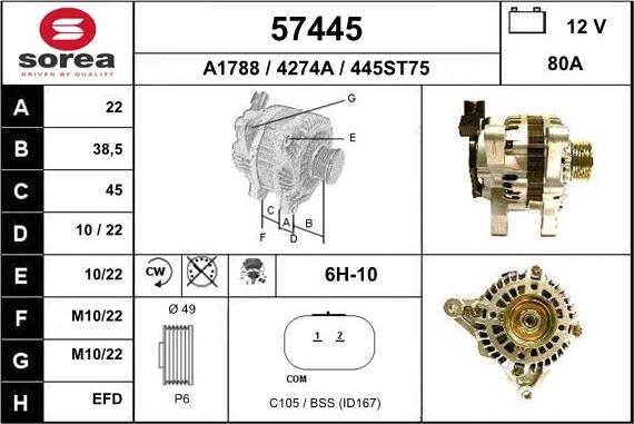 EAI 57445 - Генератор avtolavka.club