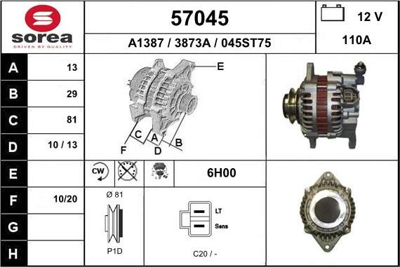 EAI 57045 - Генератор avtolavka.club