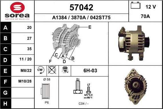 EAI 57042 - Генератор avtolavka.club