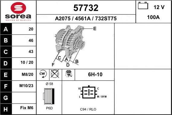 EAI 57732 - Генератор avtolavka.club