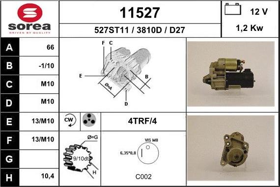 EAI 11527 - Стартер avtolavka.club