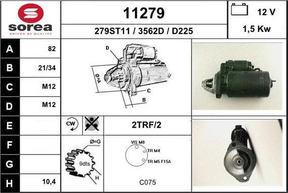 EAI 11279 - Стартер avtolavka.club