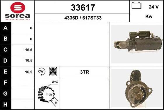 EAI 33617 - Стартер avtolavka.club