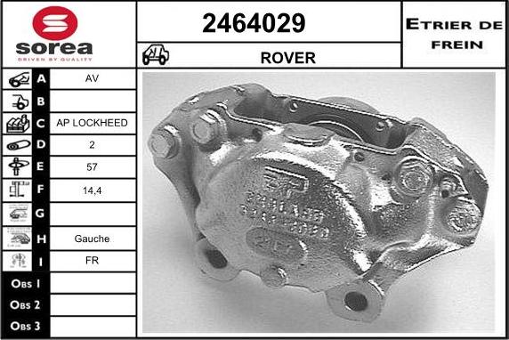 EAI 2464029 - Гальмівний супорт avtolavka.club