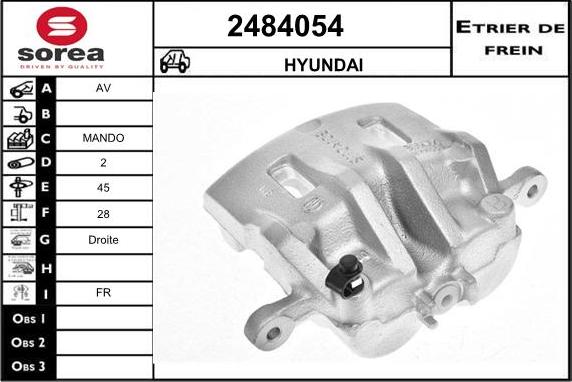 EAI 2484054 - Гальмівний супорт avtolavka.club