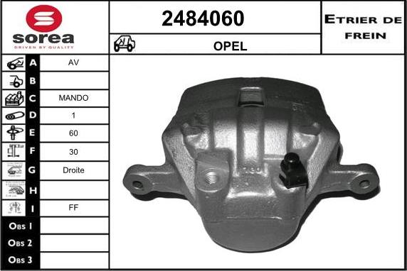 EAI 2484060 - Гальмівний супорт avtolavka.club