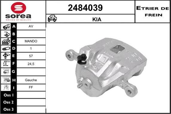 EAI 2484039 - Гальмівний супорт avtolavka.club