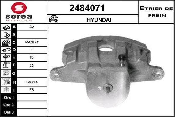 EAI 2484071 - Гальмівний супорт avtolavka.club