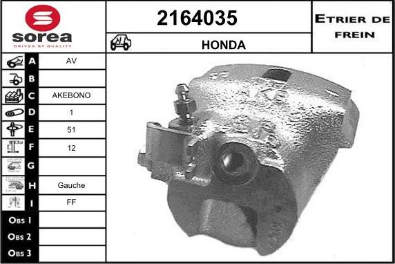 EAI 2164035 - Гальмівний супорт avtolavka.club