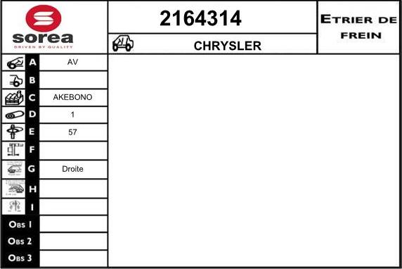 EAI 2164314 - Гальмівний супорт avtolavka.club