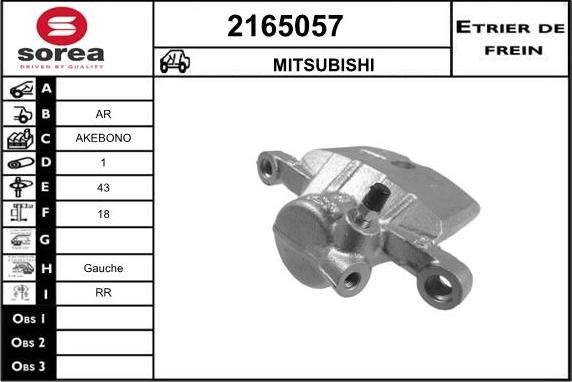 EAI 2165057 - Гальмівний супорт avtolavka.club