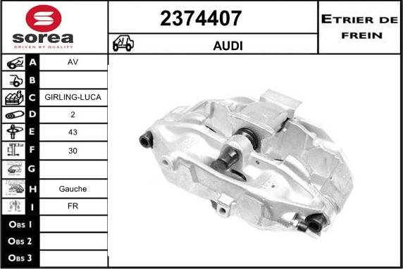 EAI 2374407 - Гальмівний супорт avtolavka.club