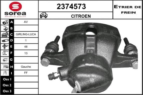 EAI 2374573 - Гальмівний супорт avtolavka.club