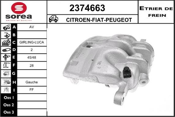 EAI 2374663 - Гальмівний супорт avtolavka.club