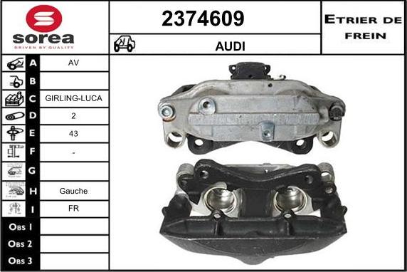 EAI 2374609 - Гальмівний супорт avtolavka.club