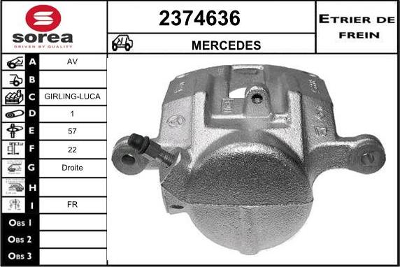 EAI 2374636 - Гальмівний супорт avtolavka.club