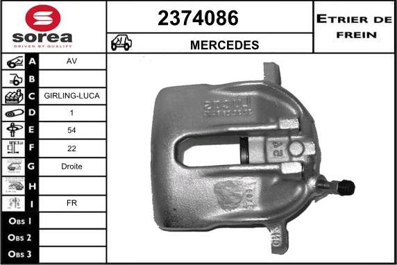 EAI 2374086 - Гальмівний супорт avtolavka.club