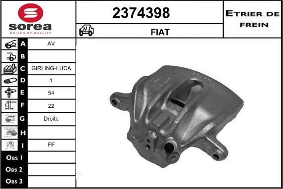 EAI 2374398 - Гальмівний супорт avtolavka.club