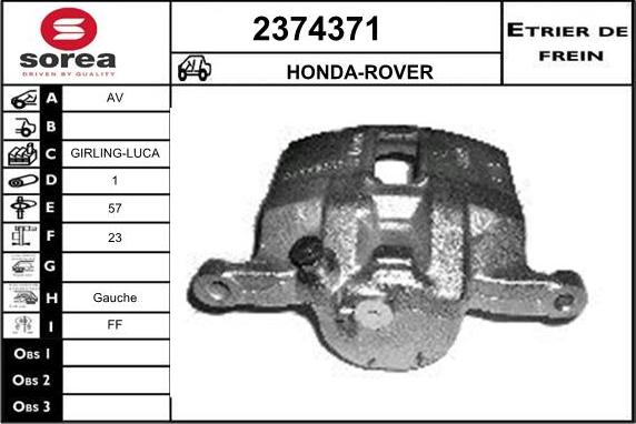 EAI 2374371 - Гальмівний супорт avtolavka.club