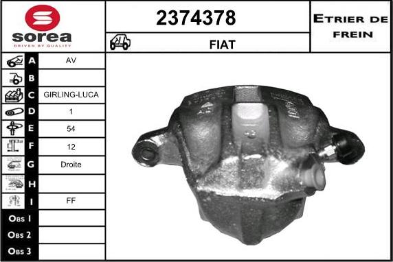 EAI 2374378 - Гальмівний супорт avtolavka.club