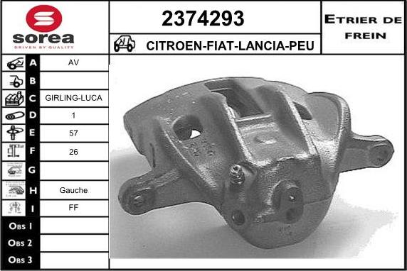 EAI 2374293 - Гальмівний супорт avtolavka.club